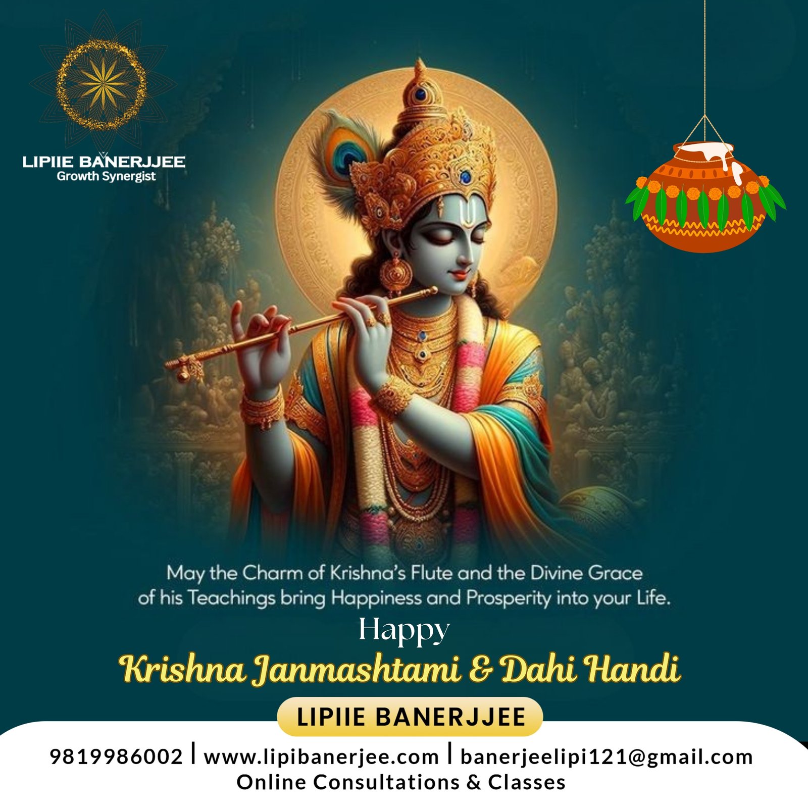 Janmashtami – In Celebration of Krishna and Shrinathji 🌸